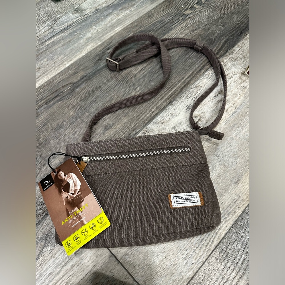 Travelon Anti-theft Heritage Small Crossbody - Picture 7 of 12